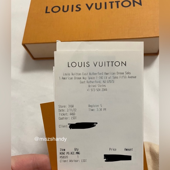 SOLD Louis Vuitton Mini Pochette Monogram *NEW* LV - Picture 10 of 10